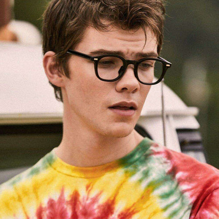 Timeless Elegance: Vintage-Inspired Black Eyewear Frames by BLUE ELEPHANT BRANDON