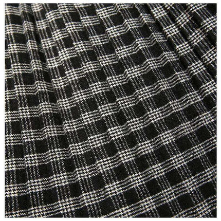 Timeless High-Waisted Plaid Maxi Skirt - Essential for Autumn-Winter - Très Elite