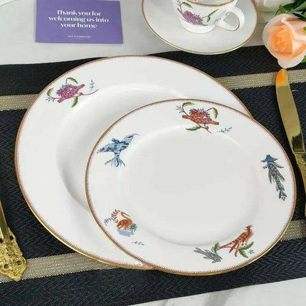 Timeless Nordic Charm Tea Set - Exquisite Bone China Kitchenware for Elegant Gatherings - Très Elite