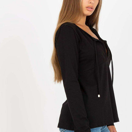 Timeless Parisian V Neck Top Elegant European Women Blouse - Très Elite