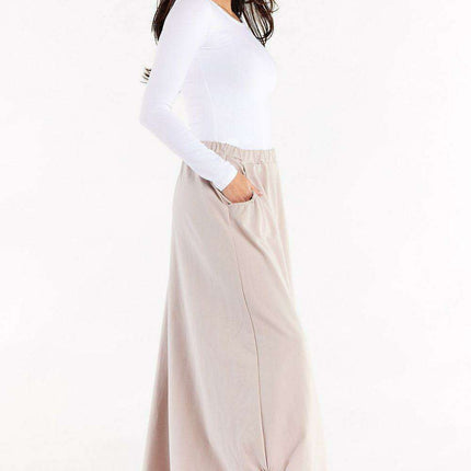 Timeless Trapeze Maxi Skirt - Très Elite