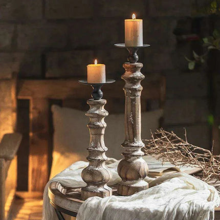 Timeless Vintage Candle Stand for Enchanting Elegance and Romantic Vibes - Très Elite