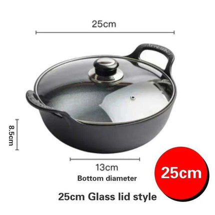 Traditional Asian Cast Iron Cooking Pot - Enhance Your Culinary Journey - Très Elite
