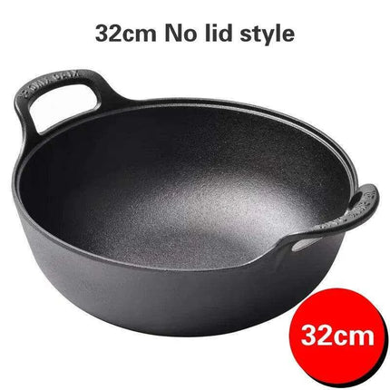 Traditional Asian Cast Iron Cooking Pot - Enhance Your Culinary Journey - Très Elite
