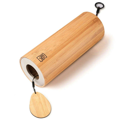 Tranquil Bamboo Wind Chimes - Handmade Outdoor Decor for Meditation and Serenity - Très Elite