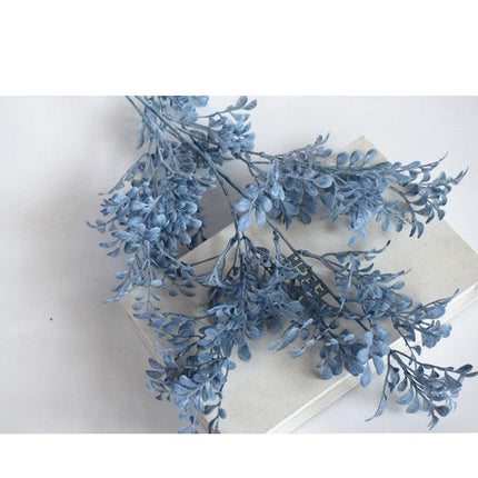 Tranquil Blue Mist Peony & Rose Silk Arrangement