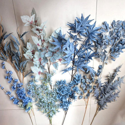 Tranquil Blue Mist Peony & Rose Silk Arrangement