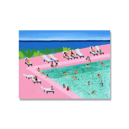 Tranquil Coastal Escape Canvas Art for a Serene Home Retreat..