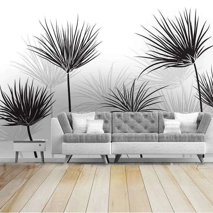 Tranquil Tropical Oasis 3D Wall Mural - Custom Sizes Available - Très Elite- Très Elite