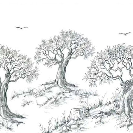 Tranquil Tropical Oasis 3D Wall Mural - Custom Sizes Available - Très Elite- Très Elite