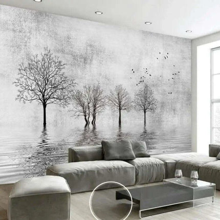 Tranquil Tropical Oasis 3D Wall Mural - Custom Sizes Available - Très Elite- Très Elite