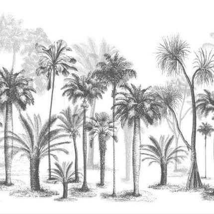 Tranquil Tropical Oasis 3D Wall Mural - Custom Sizes Available - Très Elite- Très Elite