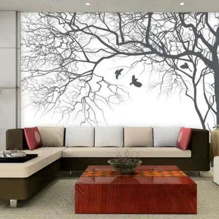 Tranquil Tropical Oasis 3D Wall Mural - Custom Sizes Available - Très Elite- Très Elite