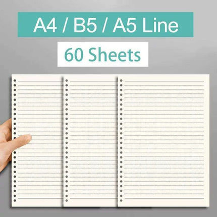 Transparent Loose Leaf Journal Binder for Seamless Organization - Très Elite