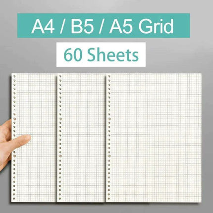Transparent Loose Leaf Journal Binder for Seamless Organization - Très Elite