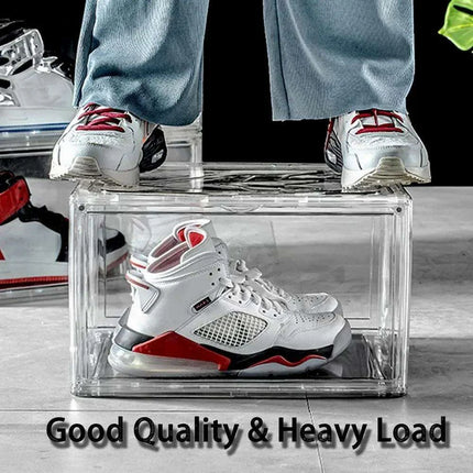 Transparent Sneaker Storage Boxes Set for Fashion Enthusiasts - Très Elite