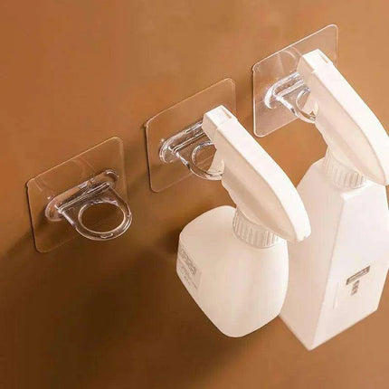 Transparent Suction Cup Hook Set for Effortless Wall Organization - Très Elite