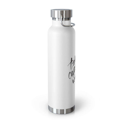 Travel Companion: 22oz Copper Insulated Hydration Bottle - Très Elite