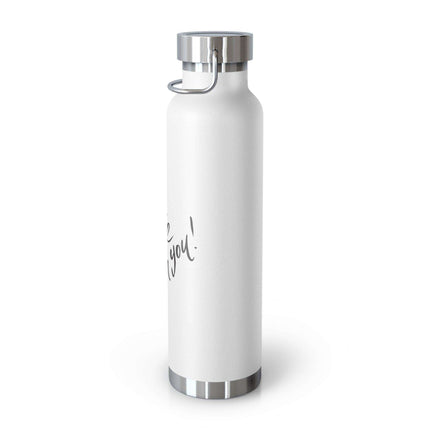 Travel Companion: 22oz Copper Insulated Hydration Bottle - Très Elite