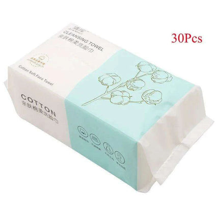 Travel-Friendly Eco-Conscious Facial Wipes - Soft Pearl Cotton Makeup Remover Cloths - Très Elite