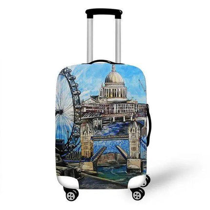 Travel in Style: Creative Neoprene XL Suitcase Cover with Airplane Motif. travel-in-style-creative-neoprene-xl-suitcase-cover-with-airplane-motif Luggage & Bags›Accessories›Travel Accessories›Luggage Tags & Stickers›Luggage Tags