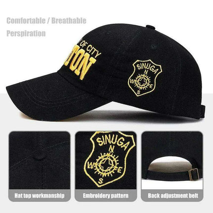 Trendy 3D Embroidered Snapback Cap - The Essential Accessory for Every Journey - Très Elite