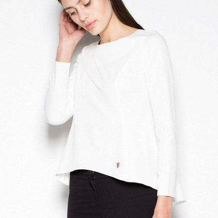 Trendy Asymmetrical Blouse - Elevate Your Style Game - Très Elite
