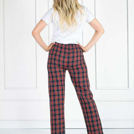 Trendy Checkered Sleep Set for Fashion-Forward Women - Très Elite