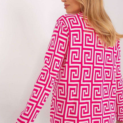 Trendy Geometric Patterned Women's Pullover Sweater - Très Elite