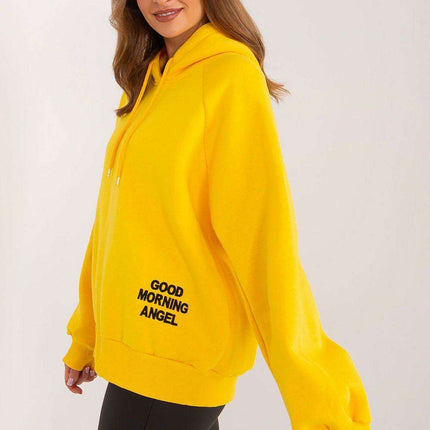 Trendy Graphic Print Hooded Sweatshirt for Women - Très Elite