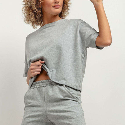 Trendy High-Waisted Summer Shorts with Pockets - Très Elite