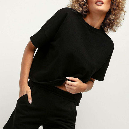 Trendy High-Waisted Summer Shorts with Pockets - Très Elite