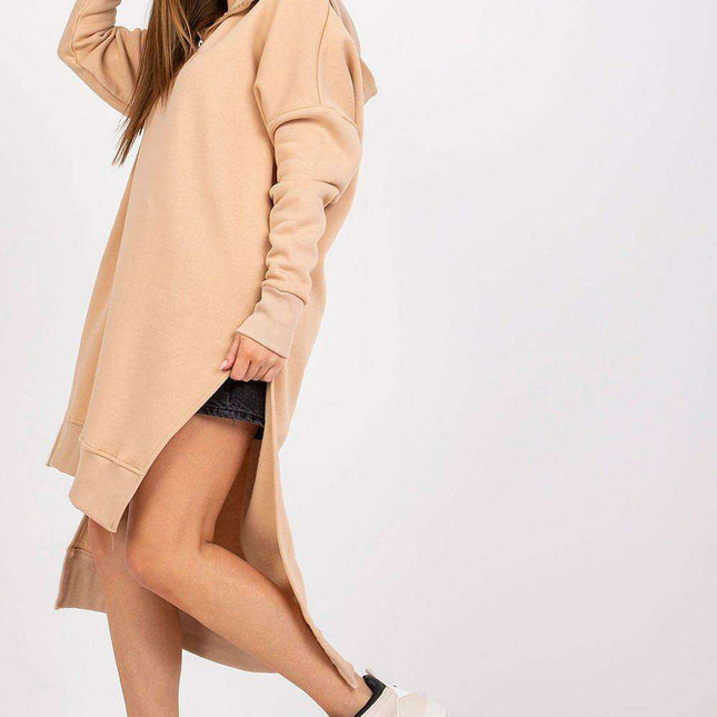 Trendy Hooded Cotton Pullover