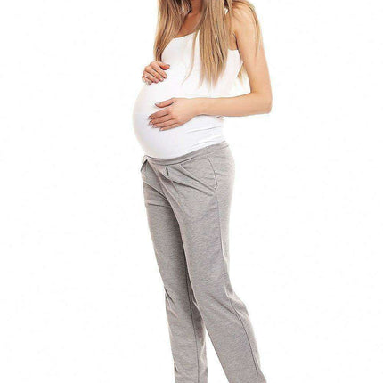 Trendy Maternity Leggings with Innovative Peekaboo Waist for Expecting Moms - Très Elite