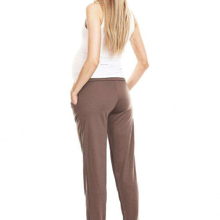 Trendy Maternity Leggings with Innovative Peekaboo Waist for Expecting Moms - Très Elite