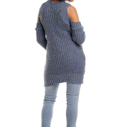 Trendy Open-Shoulder Maternity Sweater for Expecting Moms - Très Elite