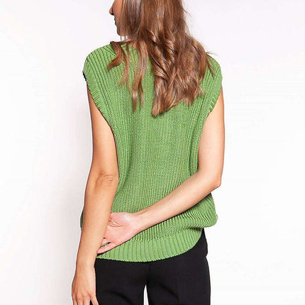 Trendy Oversized Knit Vest: Your Go-To Fashion Statement - Très Elite