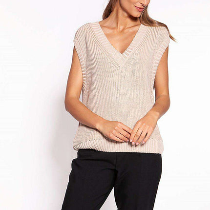 Trendy Oversized Knit Vest: Your Go-To Fashion Statement - Très Elite