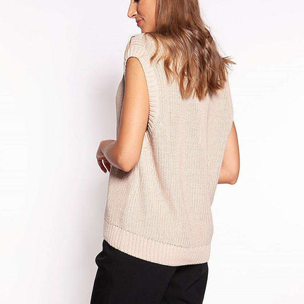 Trendy Oversized Knit Vest: Your Go-To Fashion Statement - Très Elite