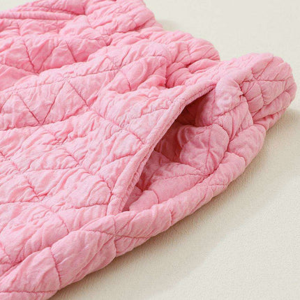 Trendy Pink Quilted Lounge Set - Elevate Your Comfort and Style - Très Elite