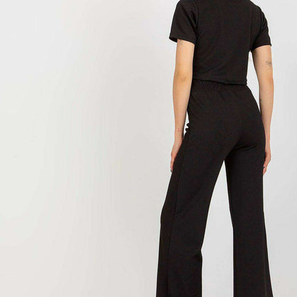 Trendy Ribbed Cotton Lounge Outfit - Très Elite
