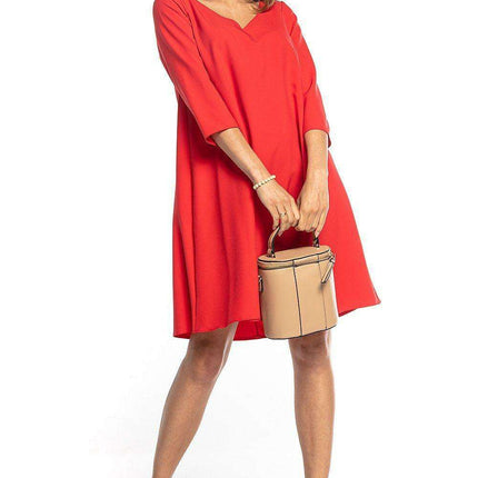 Trendy Trapeze Casual Day Dress - Très Elite