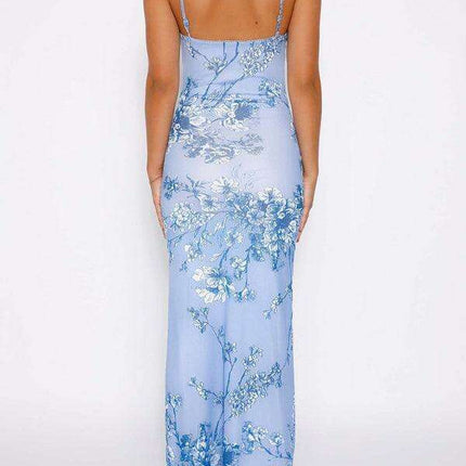 Tropical Blossom Slim Fit Travel Dress - Très Elite