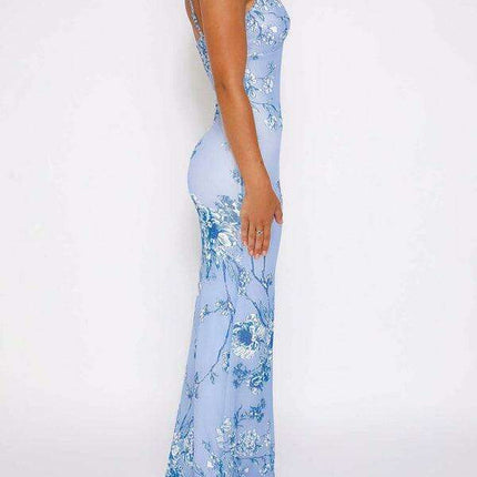 Tropical Blossom Slim Fit Travel Dress - Très Elite
