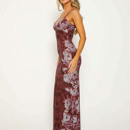 Tropical Blossom Slim Fit Travel Dress - Très Elite