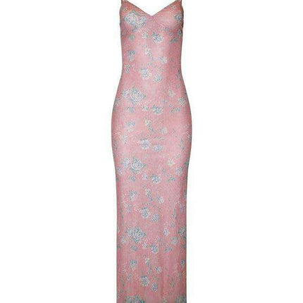 Tropical Blossom Slim Fit Travel Dress - Très Elite