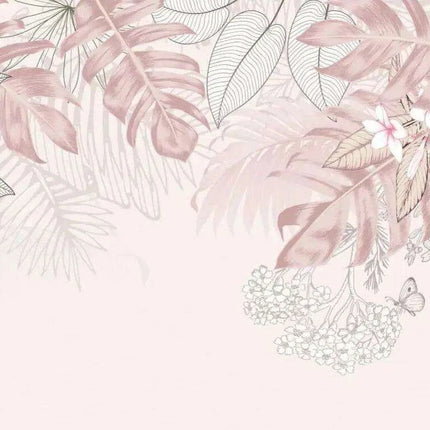 Tropical Dreamscape Abstract Wallpaper Mural - Très Elite