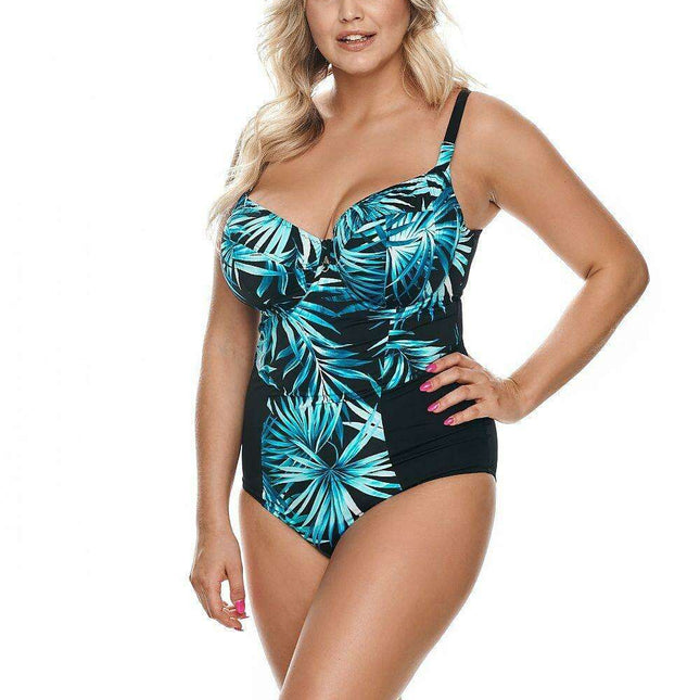 Tropical Paradise Chic One-Piece Swimsuit