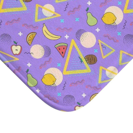 Tropical Paradise Plush Memory Foam Bath Mat - Summer Celebration Series - Très Elite