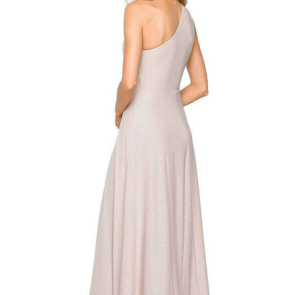 Twilight Elegance One-Shoulder Gown - Très Elite